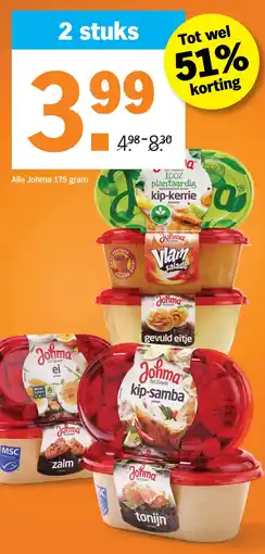 Albert Heijn Alle Johma 175 gram aanbieding