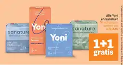 Albert Heijn Alle Yoni en Sanature aanbieding