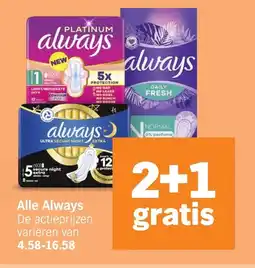 Albert Heijn Alle Always aanbieding