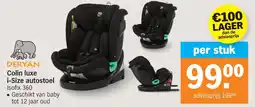 Albert Heijn Deryan Colin luxe i-Size autostoel Isofix 360 aanbieding