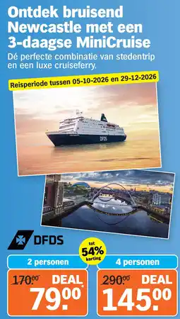 Albert Heijn 3-daagse MiniCruise aanbieding