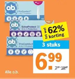 Albert Heijn Alle o.b. aanbieding
