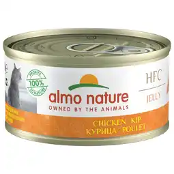 Pets Place Almo Nature HFC Cat Jelly Blik - Natvoer - 70 g Kip aanbieding