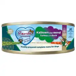 Pets Place Renske Blik Vers Gestoomd Puppy - Natvoer - 95 g Kalkoen&Eend aanbieding