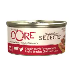 Pets Place Wellness Core Signature Selects Chunky - Natvoer - 79 g Rund&Kip aanbieding