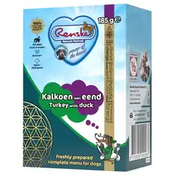 Pets Place Renske Vers - Tetrapack - Natvoer - 185 g Kalkoen&Eend aanbieding