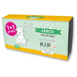 Pets Place Jarco Dog Vleeskuipje 1+1 - Natvoer - 2x150 g Kip aanbieding