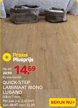 Praxis Quick-step laminaat mono lugano aanbieding