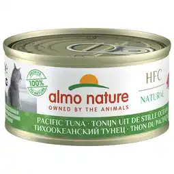 Pets Place Almo Nature HFC Cat Natural Blik - Natvoer - 70 g Tonijn stille oceaan aanbieding