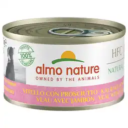 Pets Place Almo Nature Hfc Dog Natural - Natvoer - 95 g Kalfsvlees&Ham aanbieding