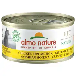Pets Place Almo Nature HFC Cat Natural Blik - Natvoer - 70 g Kippenboutvlees aanbieding