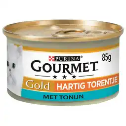 Pets Place Gourmet Gold Hartig Torentje - Natvoer - 85 g Tonijn aanbieding