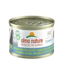 Pets Place Almo Nature HFC Cat Complete Blik - Natvoer - 70 g Makreel&Bataat aanbieding