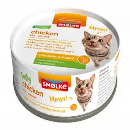 Pets Place Smølke Soft Paté - Natvoer - 80 g Kip aanbieding