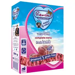 Pets Place Renske Hond Vers Adult Graanvrij - Natvoer - 395 g Lam aanbieding