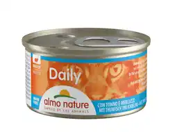 Pets Place Almo Nature Cat Blik Daily Menu Mousse - Natvoer - 85 g Tonijn&Kabeljauw aanbieding
