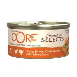 Pets Place Wellness Core Signature Selects Chunky - Natvoer - 79 g Kip&Kalkoen aanbieding