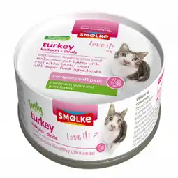 Pets Place Smølke Soft Paté - Natvoer - 80 g Kalkoen aanbieding