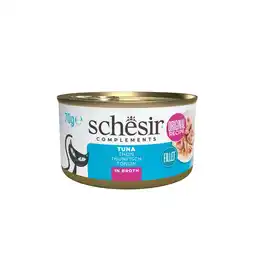 Pets Place Schesir Kat Bouillon - Natvoer - 70 g Tonijn aanbieding