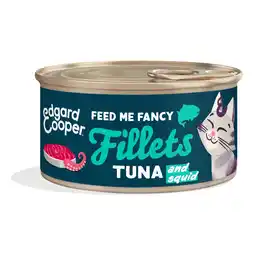 Pets Place Edgard&Cooper Fillets Tuna and Squid - Natvoer - 70 g aanbieding