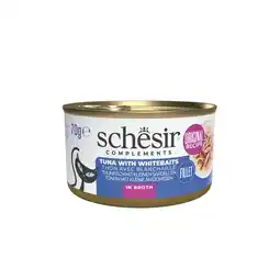 Pets Place Schesir Kat Bouillon - Natvoer - 70 g Tonijn&Ansjovis aanbieding