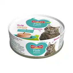 Pets Place Smølke Soft Paté - Natvoer - 80 g Vis aanbieding