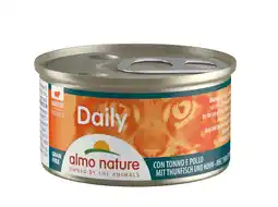 Pets Place Almo Nature Cat Blik Daily Menu Mousse - Natvoer - 85 g Tonijn&Kip aanbieding