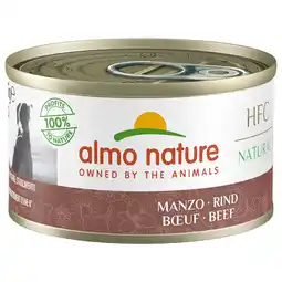 Pets Place Almo Nature Hfc Dog Natural - Natvoer - 95 g Rund aanbieding