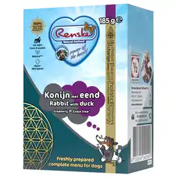Pets Place Renske Vers Graanvrij - Tetrapack - Natvoer - 185 g Konijn&Eend aanbieding