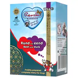 Pets Place Renske Vers - Tetrapack - Natvoer - 185 g Rund&Eend aanbieding