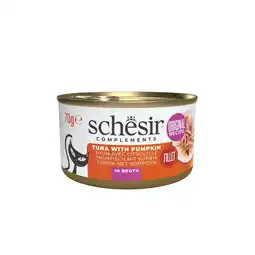 Pets Place Schesir Kat Bouillon - Natvoer - 70 g Tonijn&Pompoen aanbieding