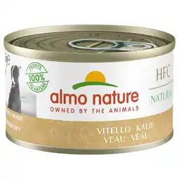 Pets Place Almo Nature Hfc Dog Natural - Natvoer - 95 g Kalfsvlees aanbieding