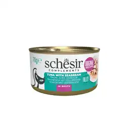 Pets Place Schesir Kat Bouillon - Natvoer - 70 g Tonijn&Dorade aanbieding