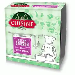 Pets Place Sjef's Cuisine Paté - Natvoer - 300 g Kalkoen&Kip aanbieding