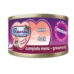 Pets Place Renske Vers Kat Mousse - Natvoer - 70 g Eend aanbieding