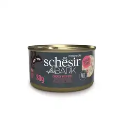 Pets Place Schesir After Dark Pate - Natvoer - 80 g Kip&Rund aanbieding