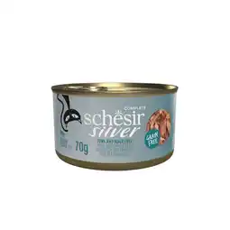 Pets Place Schesir Silver - Natvoer - 70 g Tonijn&Makreel aanbieding