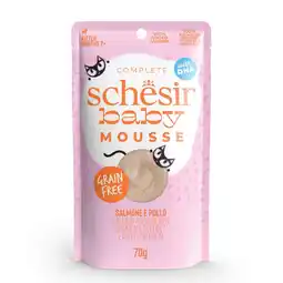 Pets Place Schesir Baby Mouse - Natvoer - 70 g Zalm aanbieding