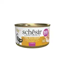 Pets Place Schesir Kat Bouillon - Natvoer - 70 g Tonijn&Kip aanbieding