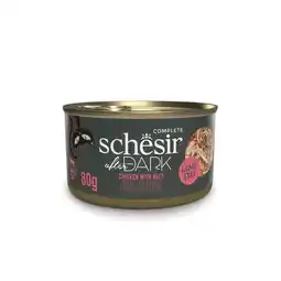 Pets Place Schesir After Dark - Natvoer - 80 g Kip&Rund aanbieding