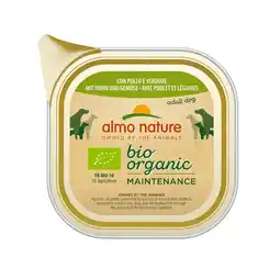 Pets Place Almo Nature Alu Daily Menu Bio Adult - Natvoer - 100 g Kip&Groente aanbieding