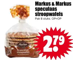 Dirk Markus & Markus speculaas stroopwafels aanbieding