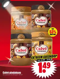 Dirk Calvé pindakaas aanbieding