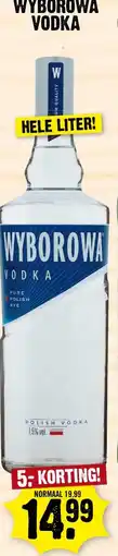 Dirk Wyborowa Vodka aanbieding