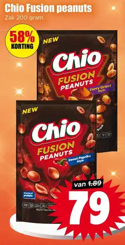 Dirk Chio Fusion peanuts aanbieding