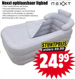 Dirk Nexxt opblaasbaar ligbad aanbieding