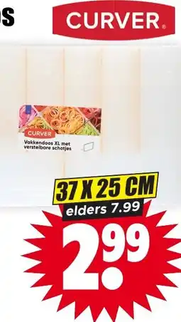 Dirk Curver hobbydoos aanbieding