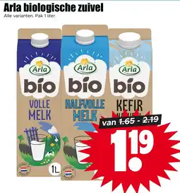 Dirk Arla biologische zuivel aanbieding