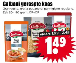 Dirk Galbani geraspte kaas aanbieding