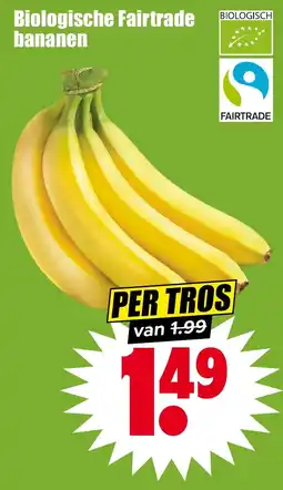 Dirk Biologische Fairtrade bananen aanbieding